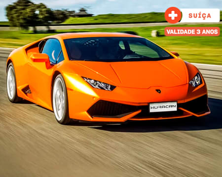 Experiência VIP: Aluguer de Lamborghini Huracán Spyder por 6 ou 8 Horas - Até 70Km Incluídos! Suíça