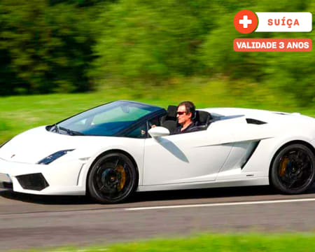 Experiência VIP: Aluguer de Lamborghini por 12 Horas - 100Km Incluídos! Suíça