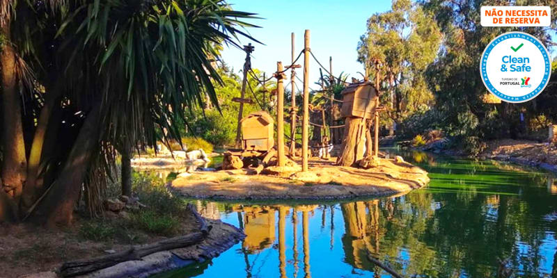 Zoo de Lagos | Aberto Todo o Ano! Entrada de Criança ou Adulto