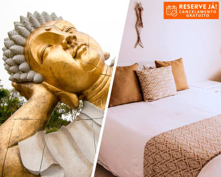 Hotel Neptuno + 2 Bilhetes Buddha Eden Hotel Neptuno + 2 Bilhetes Buddha Eden