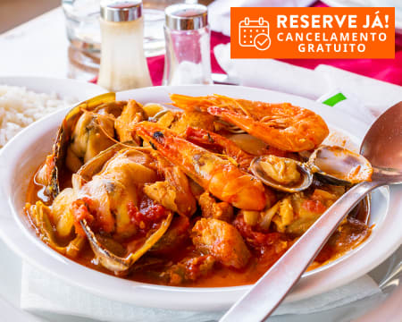 Arroz de Marisco ou Cataplana de Marisco a Dois com Lagosta | Garphus - Sete Rios