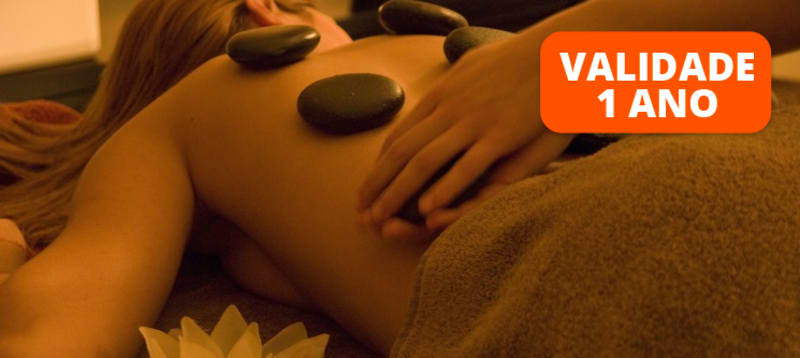 Massagem de Pedras Quentes Localizada 50 Minutos | Oporto Medical Spa