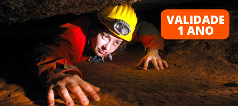 Espeleologia em Penela ou Condeixa-a-Nova | 3h | Maravilhoso Mundo Subterrâneo!