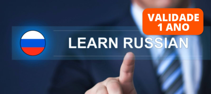 Curso Online de Russo c/ Certificado Final | 2 Meses