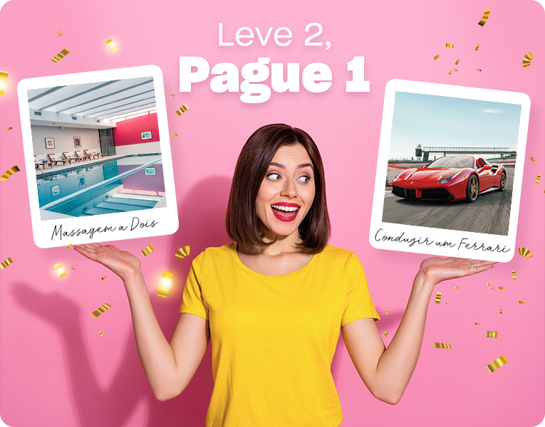 Quero é Promoções! 10 Experiências com 50% de Desconto