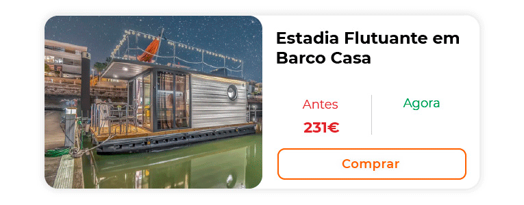 Estadia Flutuante em Barco Casa