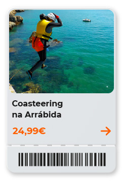 Coasteering na Arrábida - 24,99€