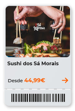 Sushi dos Sá Morais - 44,99€