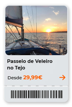 Passeio de Veleiro no Tejo - desde 29,99€