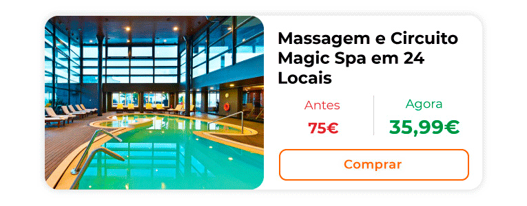  Massagem e Circuito Magic Spa em 24 Locais