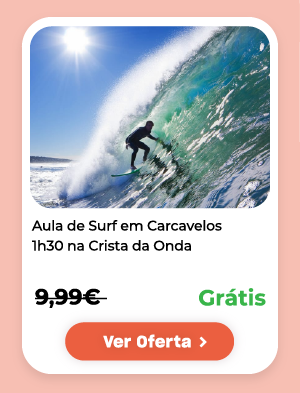 Aula de Surf em Carcavelos | 1h30 na Crista da Onda