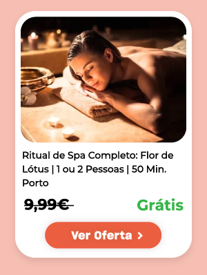 Ritual de Spa Completo: Flor de Lótus | 1 ou 2 Pessoas | 50 Min. | Porto