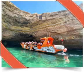 Passeio de Barco às Grutas de Benagil - 2h30