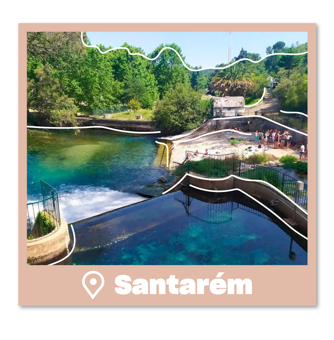 Praia Fluvial dos Olhos de Água - Santarém