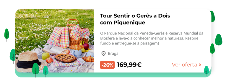 Tour Sentir o Gerês a Dois com Piquenique | 1 Dia de Emoções Indescritíveis!
