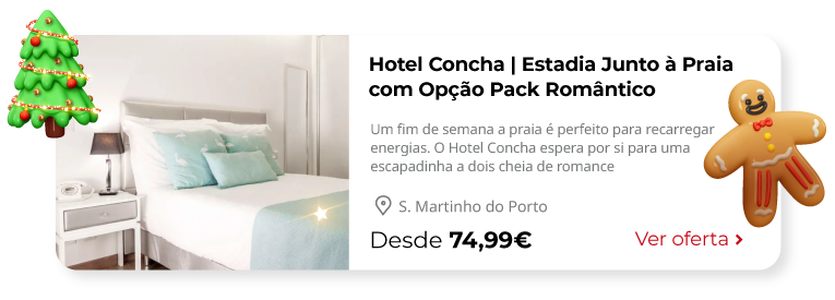 Hotel Concha | Estadia Junto à Praia com Opção Pack Romântico