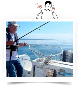 Passeio de Pesca em Alto Mar com Almoço  