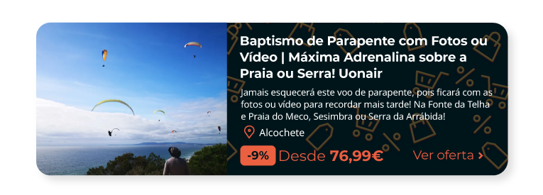 Baptismo de Parapente | Máxima Adrenalina! Uonair - Alcochete