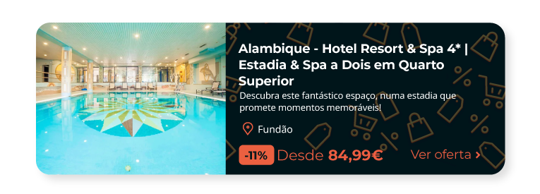 Alambique - Hotel Resort & Spa 4* - Fundão | Estadia & Spa a Dois