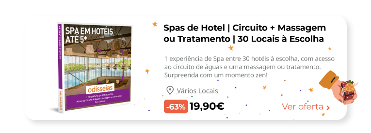 Spas de Hotel | Circuito + Massagem ou Tratamento | 30 Locais à Escolha