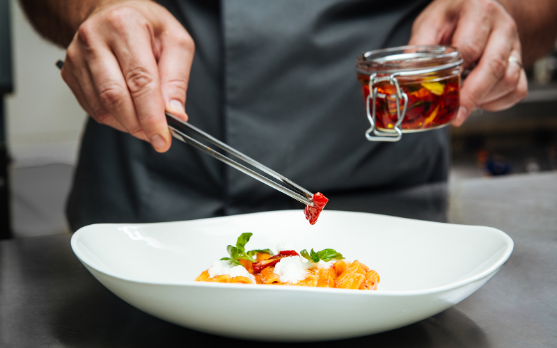 Chef empratamento