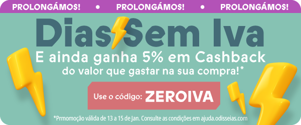 Dias sem IVA com o código ZEROIVA