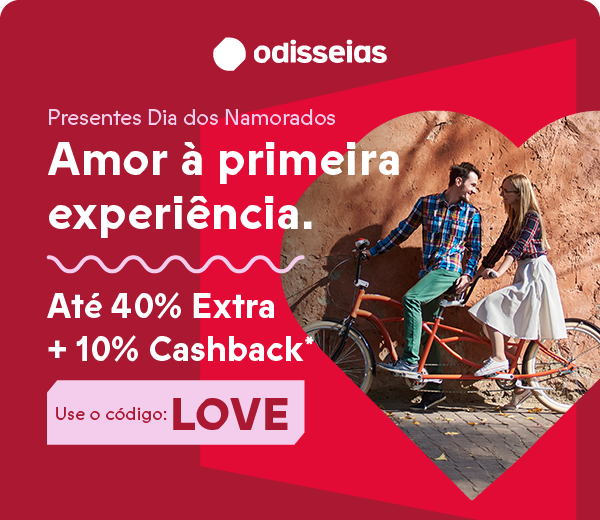 Amor à primeira experiência | Descontos até -40% Extra + 10% de Cashback
