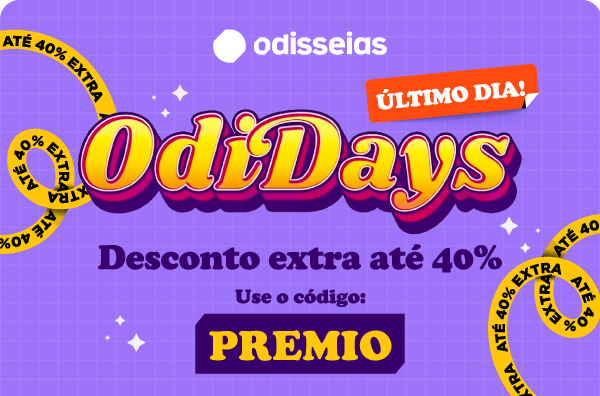 OdiDays - Descontos extra até 40%