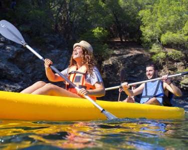 Kayak Duplo na Barragem de Montargil a 2 Kayak Duplo na Barragem de Montargil a 2