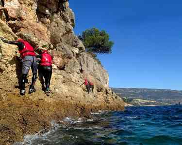 Coasteering na Serra da Arrábida Coasteering na Serra da Arrábida