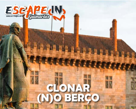 Escape Game Outdoor «Clonar (N)o Berço» - Até 5 Pessoas | Escape in City Escape Game Outdoor «Clonar (N)o Berço» - Até 5 Pessoas | Escape in City