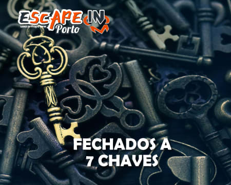 Escape Game Outdoor «Fechados a 7 Chaves» - Até 5 Jogadores | Escape in City Escape Game Outdoor «Fechados a 7 Chaves» - Até 5 Jogadores | Escape in City