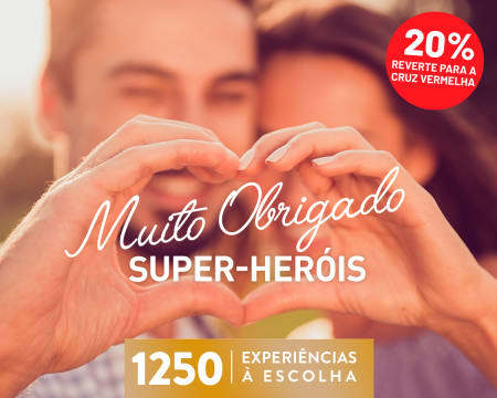 Muito Obrigado Super Heróis  | 1250 Experiências