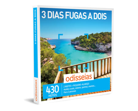 3 Dias Fugas a Dois | 430 Hotéis