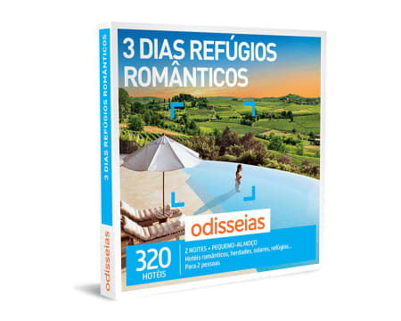 3 Dias Refúgios Românticos | 320 Hotéis
