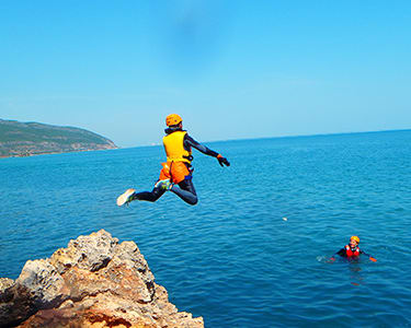 Soft Coasteering na Arrábida para 2 Soft Coasteering na Arrábida para 2
