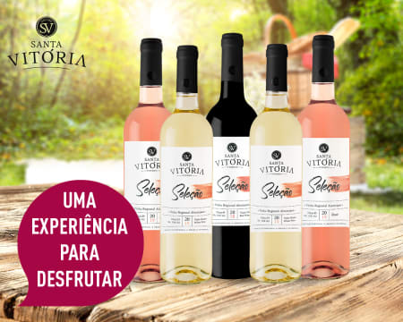 6 Garrafas de Vinho Santa Vitória Seleção Tinto, Branco & Rosé | Entrega Grátis em Casa 6 Garrafas de Vinho Santa Vitória Seleção Tinto, Branco & Rosé | Entrega Grátis em Casa
