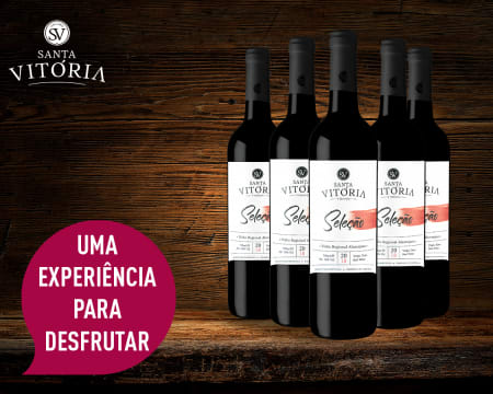 6 Garrafas de Vinho Santa Vitória Seleção Tinto | Entrega Grátis em Casa 6 Garrafas de Vinho Santa Vitória Seleção Tinto | Entrega Grátis em Casa