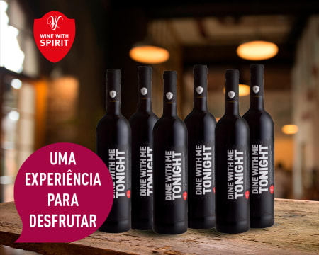 6 Garrafas de Vinho Dine With Me Tonight Tinto | Entrega Grátis em Casa 6 Garrafas de Vinho Dine With Me Tonight Tinto | Entrega Grátis em Casa