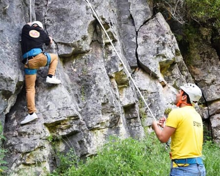 Corda Bamba | Escalada Natural | 2 Pessoas Corda Bamba | Escalada Natural | 2 Pessoas
