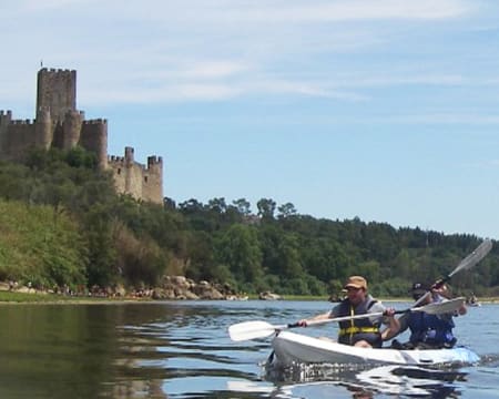Kayak em Almourol Kayak em Almourol