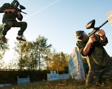 Paintball Battle Game - 400 Bolas Paintball Battle Game - 400 Bolas