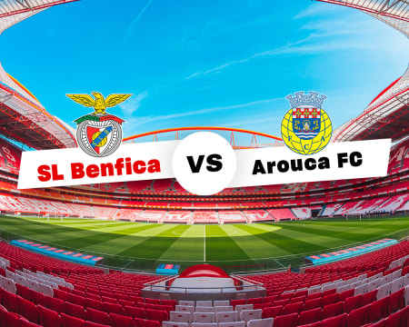 Bilhete Duplo para a Jornada 9 - 2025/2026 | Jogo Benfica vs FC Arouca + Oferta 2 Cachecóis Bilhete Duplo para a Jornada 9 - 2025/2026 | Jogo Benfica vs FC Arouca + Oferta 2 Cachecóis
