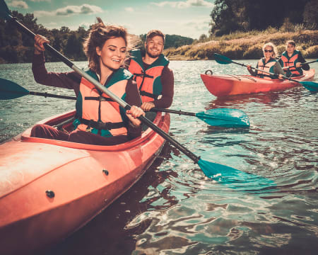 Nautispot | Canoagem para 2 em Barragem Privada Nautispot | Canoagem para 2 em Barragem Privada