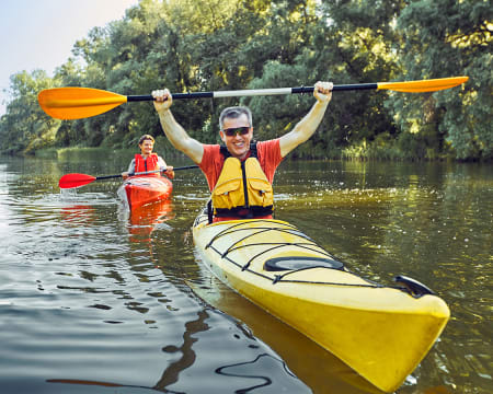 Huaka'i - Aventura e Diversão | Aluguer de Kayaks para 2 na Barragem da Caniçada Huaka'i - Aventura e Diversão | Aluguer de Kayaks para 2 na Barragem da Caniçada