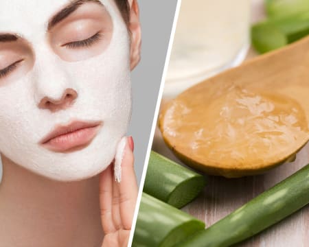 Máscara Facial Caseira c/ Aloe Vera - Todos os Tipos de Pele! CIPBEF Máscara Facial Caseira c/ Aloe Vera - Todos os Tipos de Pele! CIPBEF