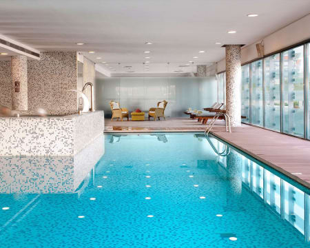 El Spa Meliã Ria Hotel & Spa 4* | Circuito de Health Club + Spa Jet + Massagem Crânio-Facial + Ritual Chá p/ 2 El Spa Meliã Ria Hotel & Spa 4* | Circuito de Health Club + Spa Jet + Massagem Crânio-Facial + Ritual Chá p/ 2
