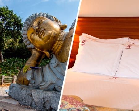Hotel Comendador + 2 Bilhetes Buddha Eden Hotel Comendador + 2 Bilhetes Buddha Eden