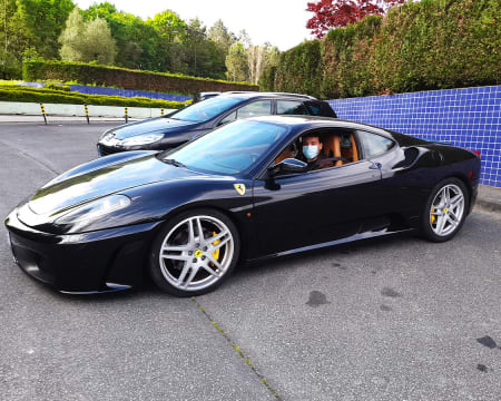 Condução de Ferrari na Via Rápida de Braga Condução de Ferrari na Via Rápida de Braga
