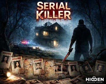 Hidden Escape Room | Escape Room «Serial Killer» | 2 Jogadores